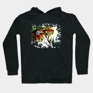 Tiger In The Wild Hoodie